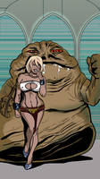 Powergirl: Jabba's pet