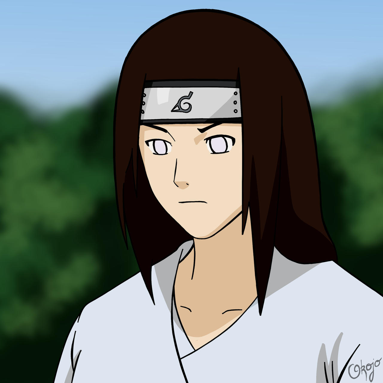 Neji Vector Neji by OkojoDraw on DeviantArt