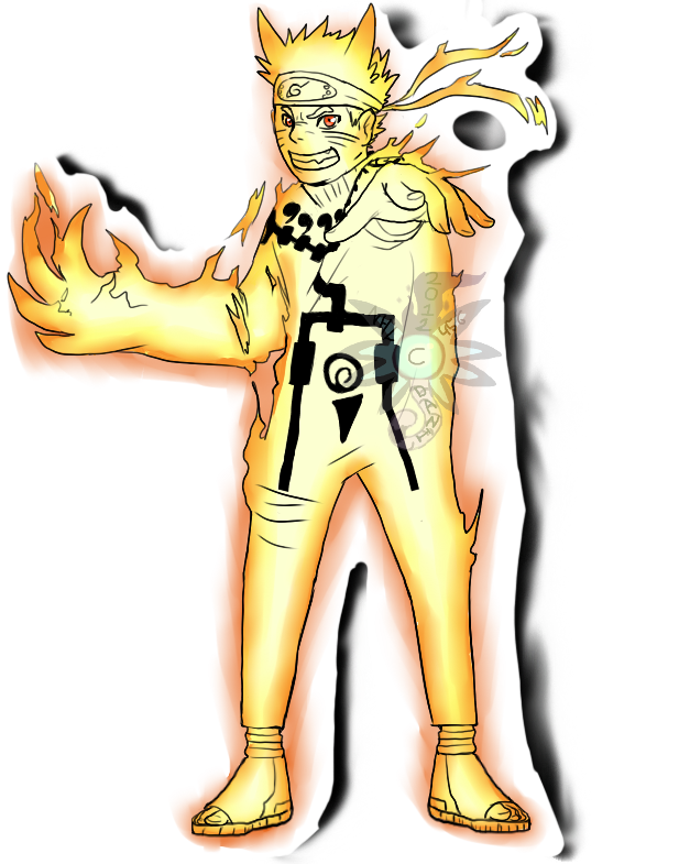 Juubi Form 2 Naruto Shippu. Kyuubi Chakra Mode by NHLoveDani on DeviantArt