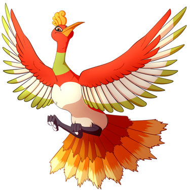 Ho-oh - High quality by KirbytehPink on DeviantArt