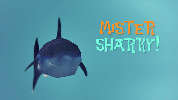 Mister Sharky wallpaper