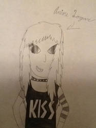 My anime drawing of my cousin Logan