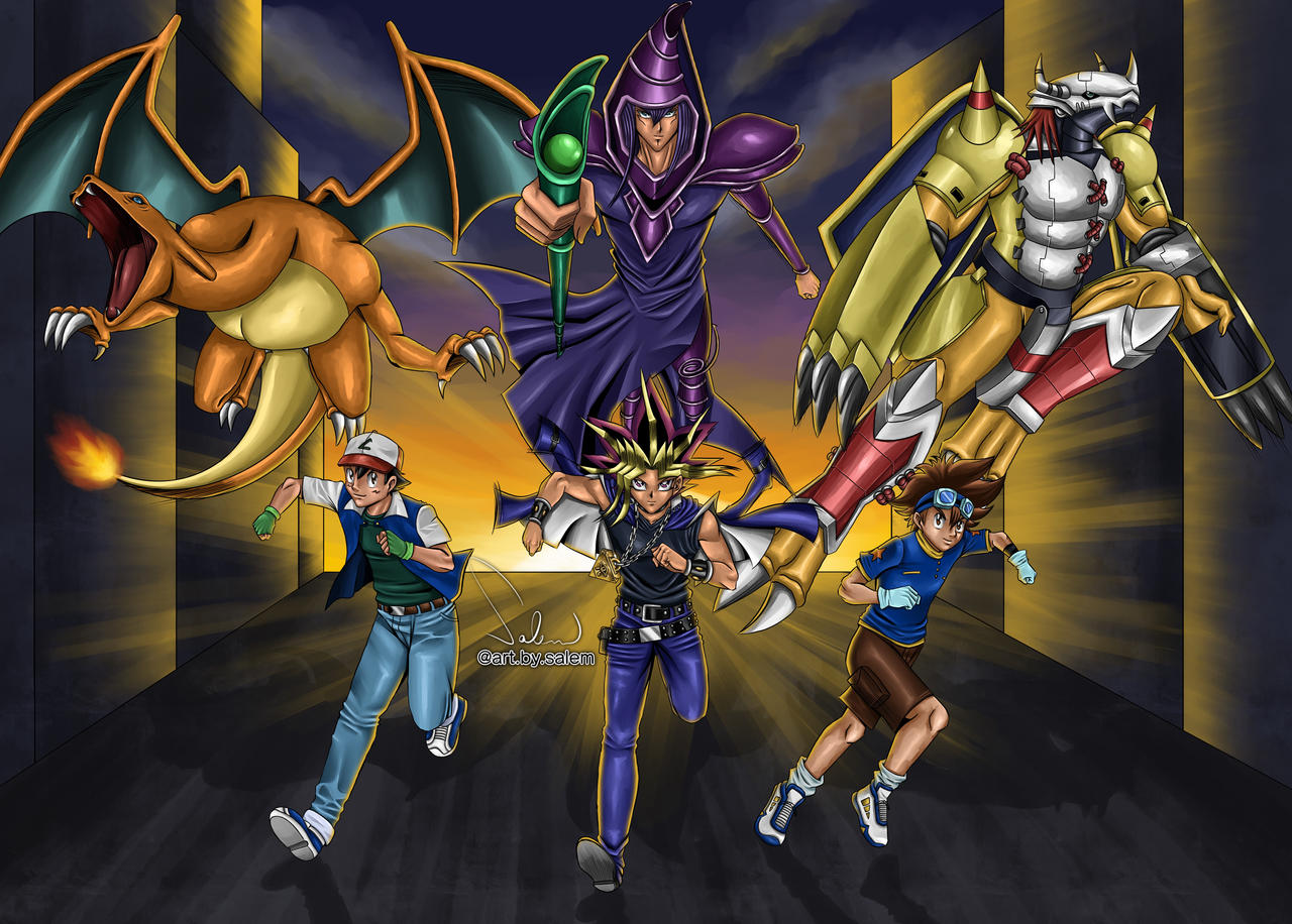 Pokemon X Digimon Crossover { Zekrom + Magnamon } by abhilash3990 on  DeviantArt