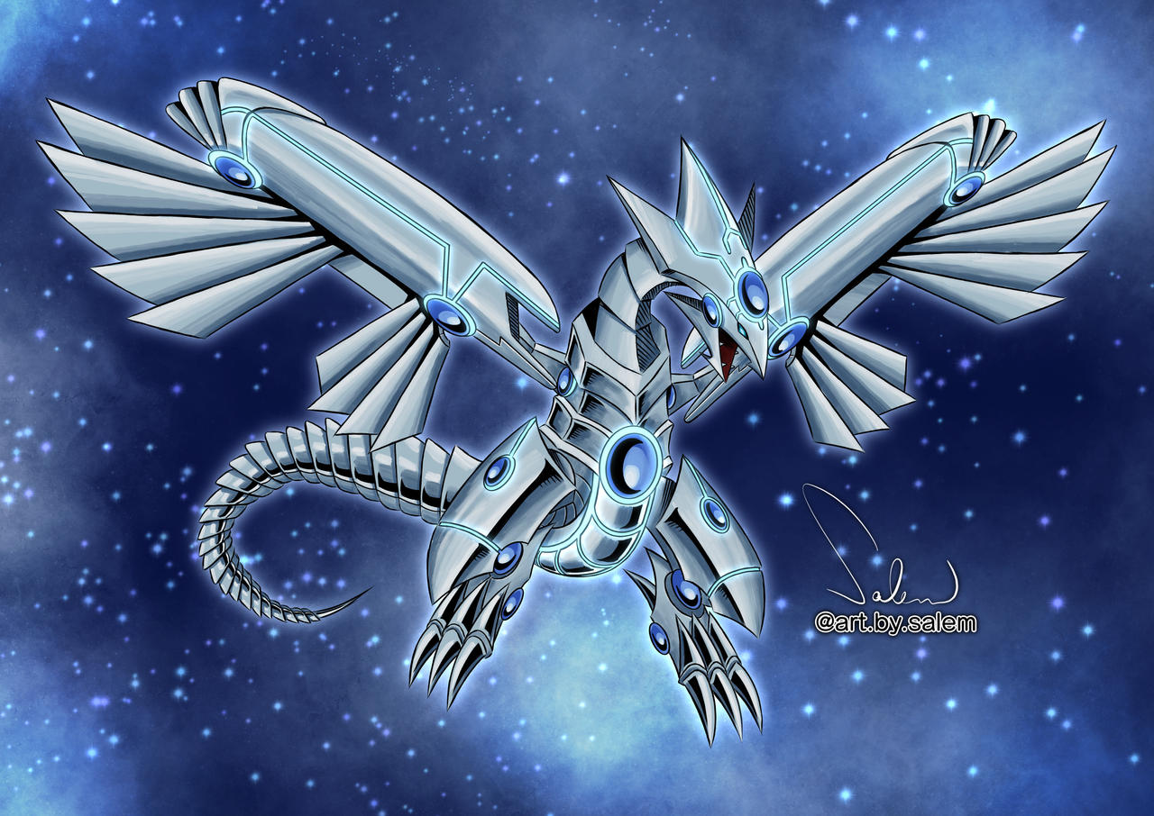 Blue eyes Shining dragon by ahmedsalem238 on DeviantArt