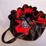 Black/Red Dice Bag