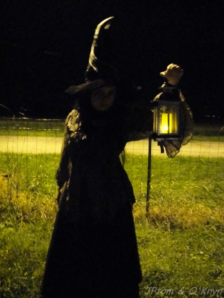 Witch and lights