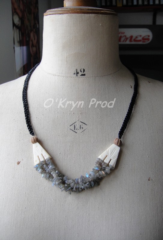 Labradorite necklace