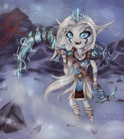 Night elf chibi. Druid