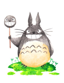 Totoro Smile (Fan Art)