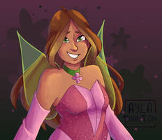 MS Paint - Winx Club - Flora