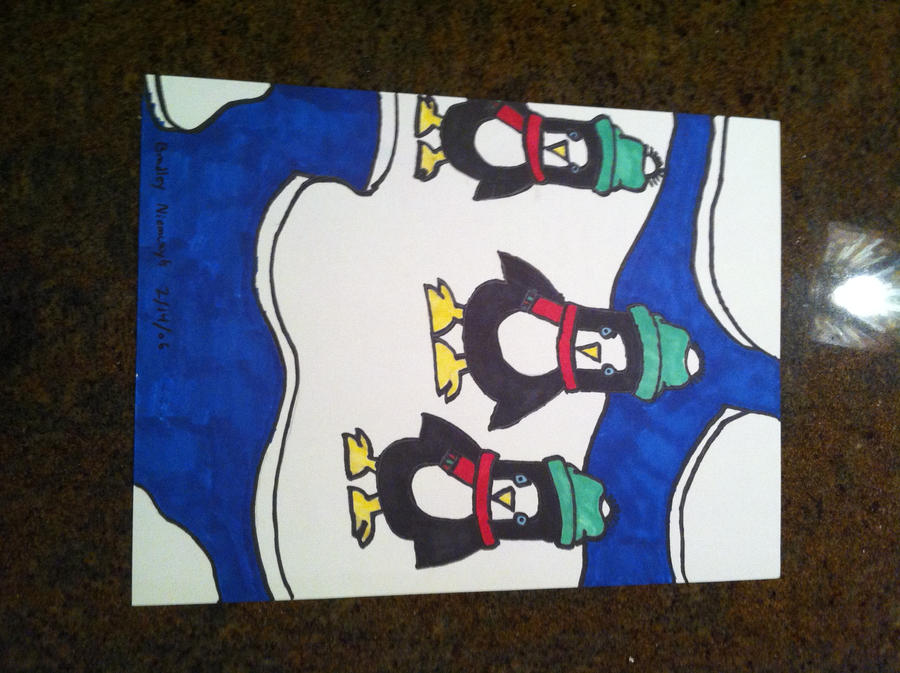 Three Little Penguins by TheNerfley on DeviantArt