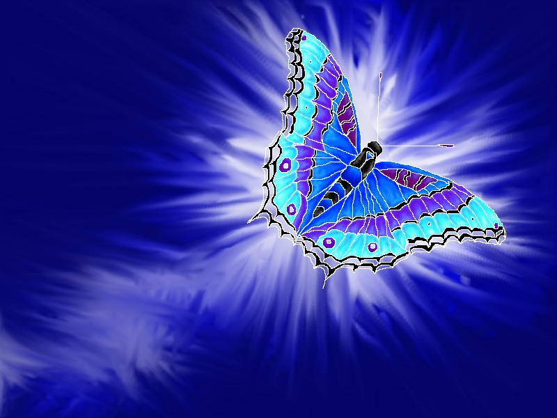 Glowing Butterfly by designerdragon on DeviantArt