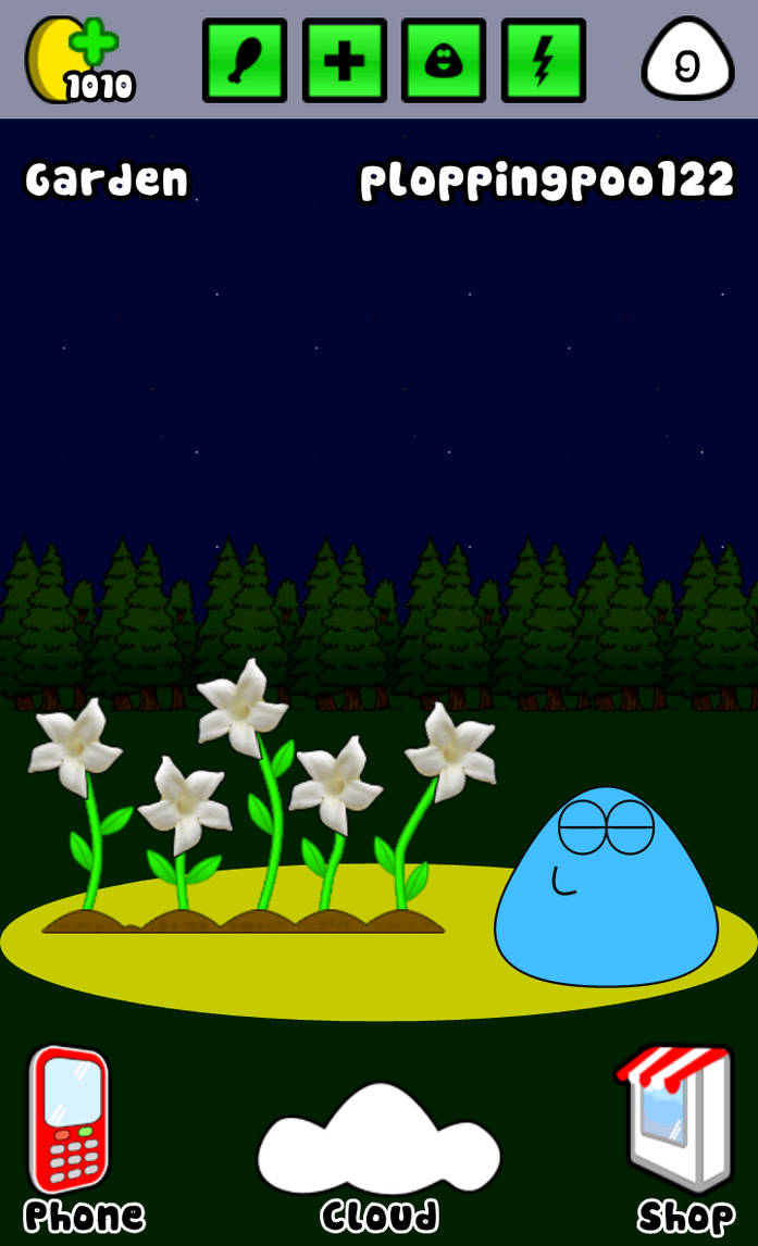 Pou Rabbit Pou by robinkittyartist on DeviantArt