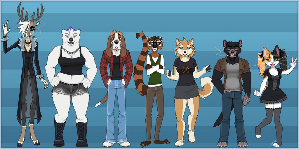 Rasmus and Co. lineup by PunkRockVampire on DeviantArt