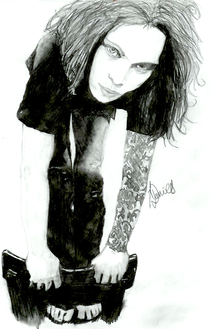 Ville Valo on Chair - Finished