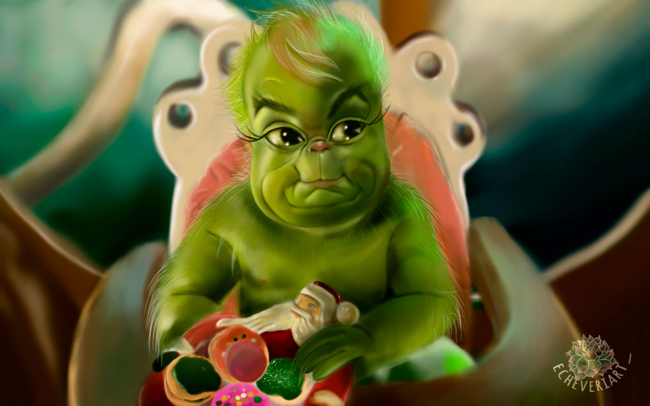 Quick Fanart Of Baby Grinch By Echeveriart On Deviantart Quick Fanart Of Baby Grinch By Echeveriart On Deviantart