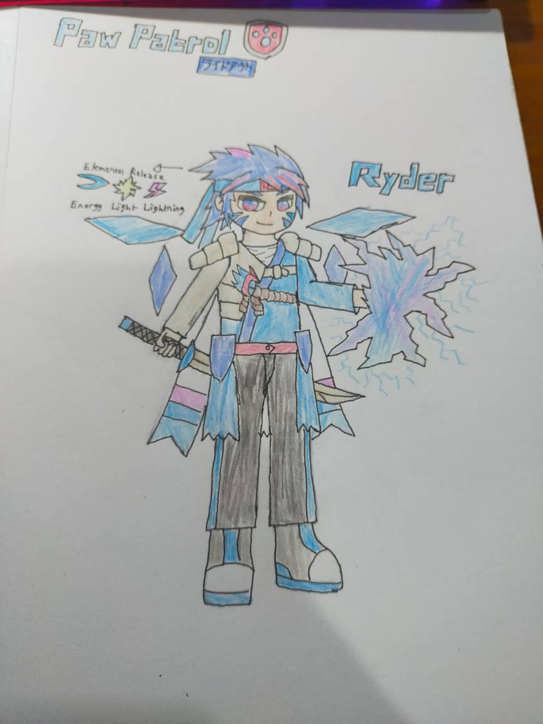 Paw Patrol Rideout, Ryder 5th Ninja War Style by Ryuko21981 on DeviantArt