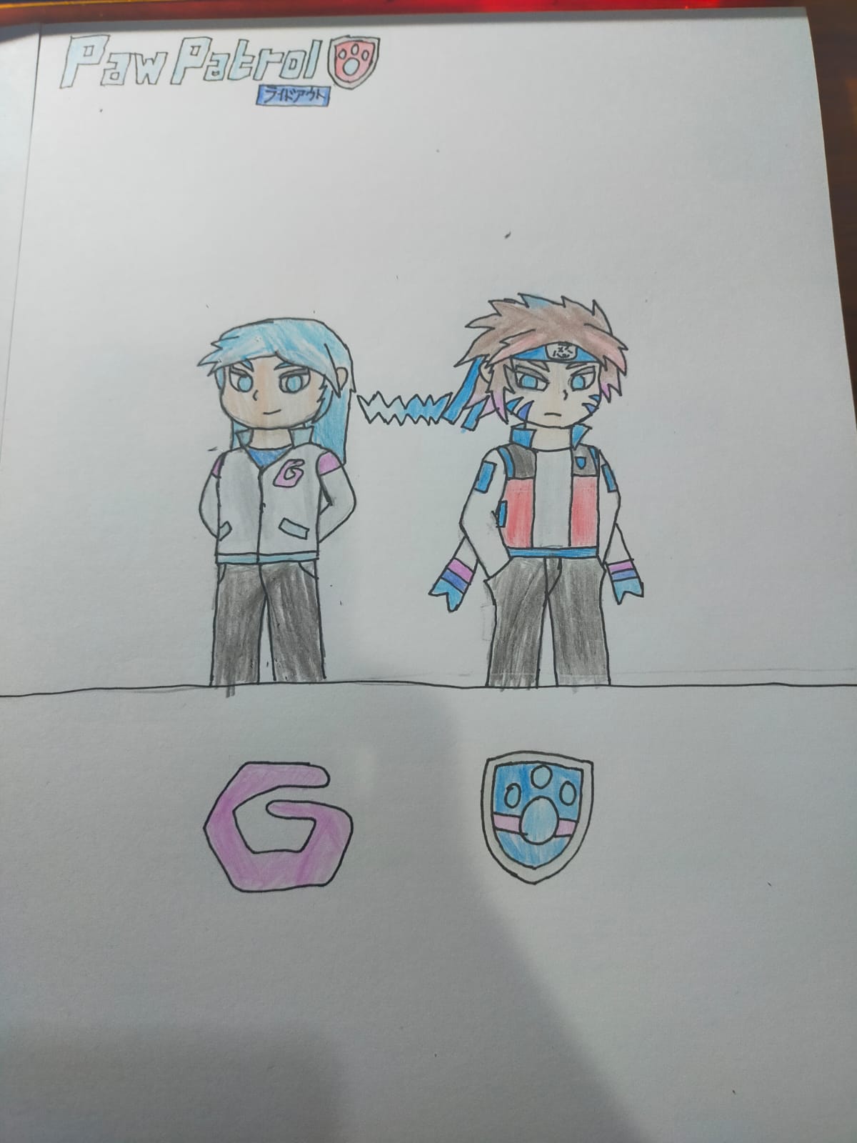 Paw Patrol Rideout, Ryder vs Codi by Ryuko21981 on DeviantArt