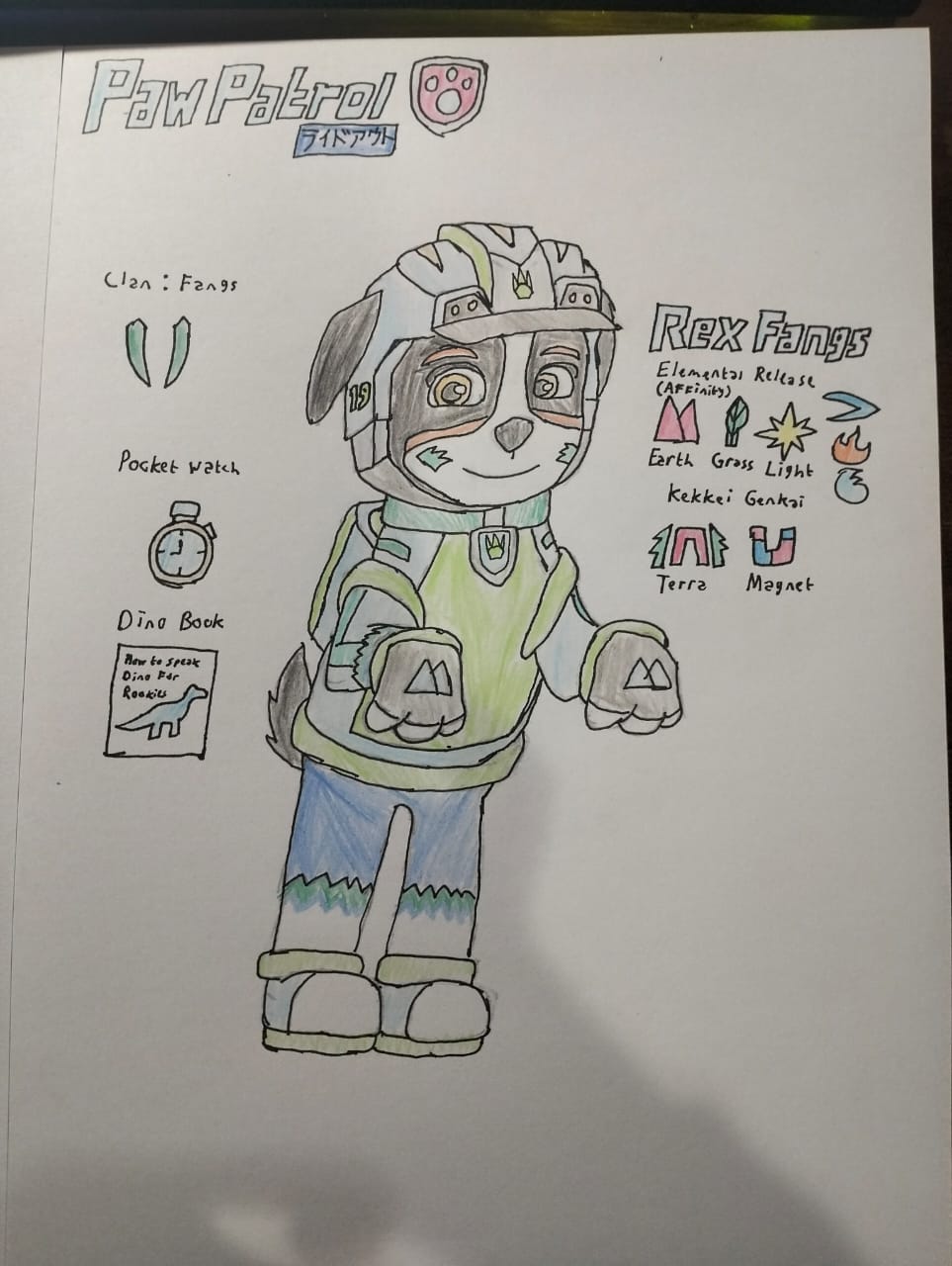 Paw Patrol Rideout, Rex ODR Armor by Ryuko21981 on DeviantArt