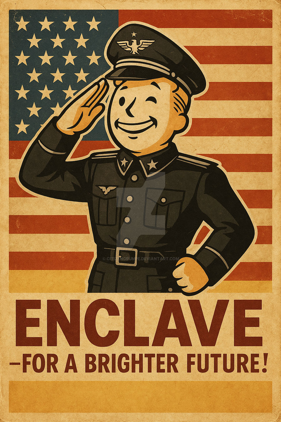 Enclave Service Man Enclave Trooper by CitizenGrumpe on DeviantArt