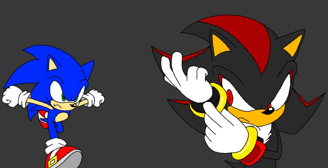 Sonic vs. Phantom Ruby Shadow by ArloLovinsYT on DeviantArt
