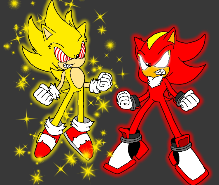 Fleetway Super Sonic vs. Chaos Shadow by ArloLovinsYT on DeviantArt