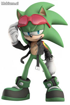 Scourge the Hedgehog (AI redone)