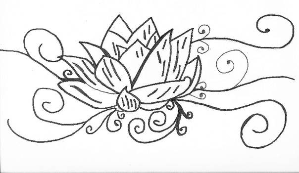 Tribal Flower #1