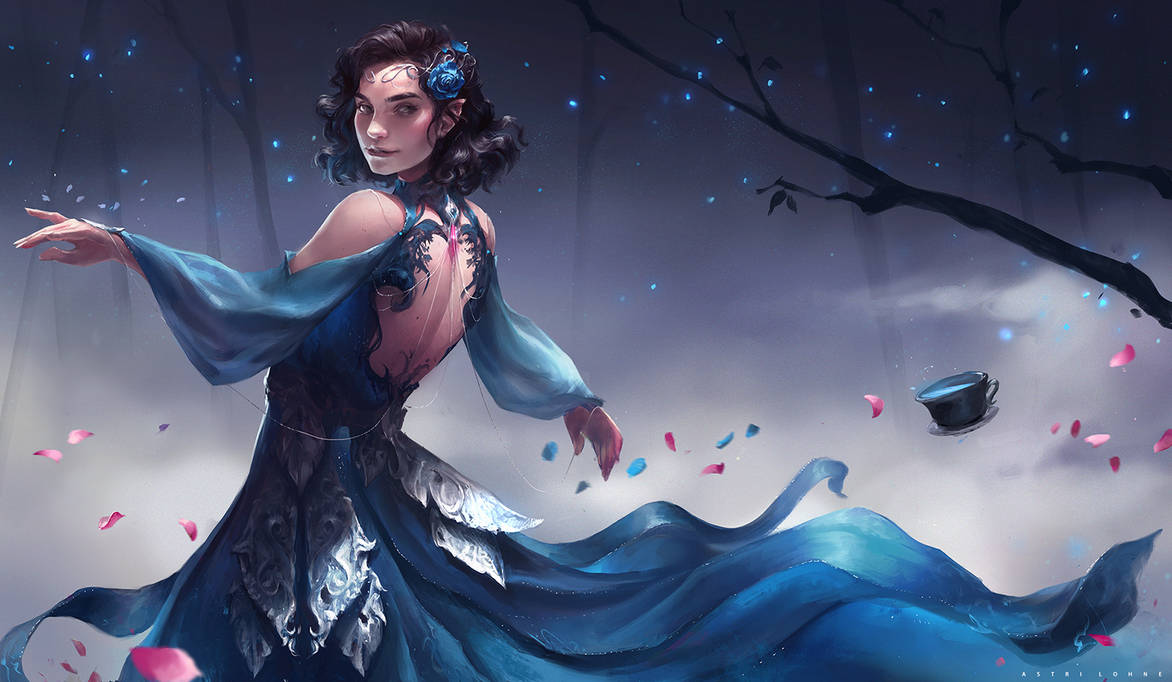 Blue Rose by Astri-Lohne