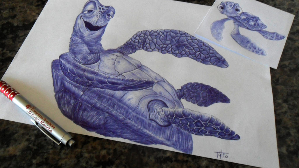 Crush Finding Nemo By Tulyo7 On DeviantArt crush-finding-nemo-by-tulyo7-on-deviantart