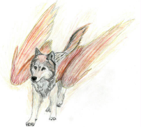 Winged Wolf