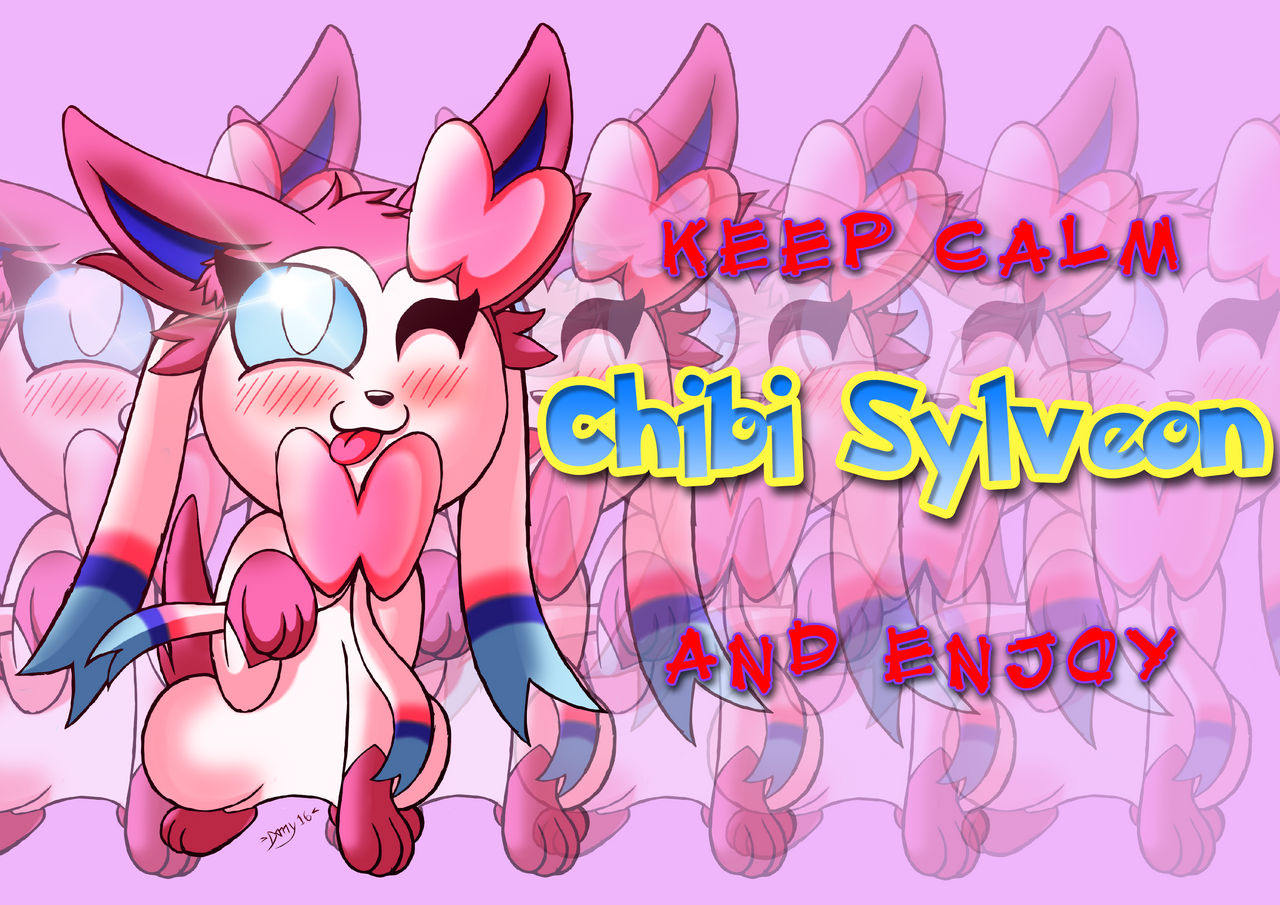 Chibi Sylveon (Poster Version)