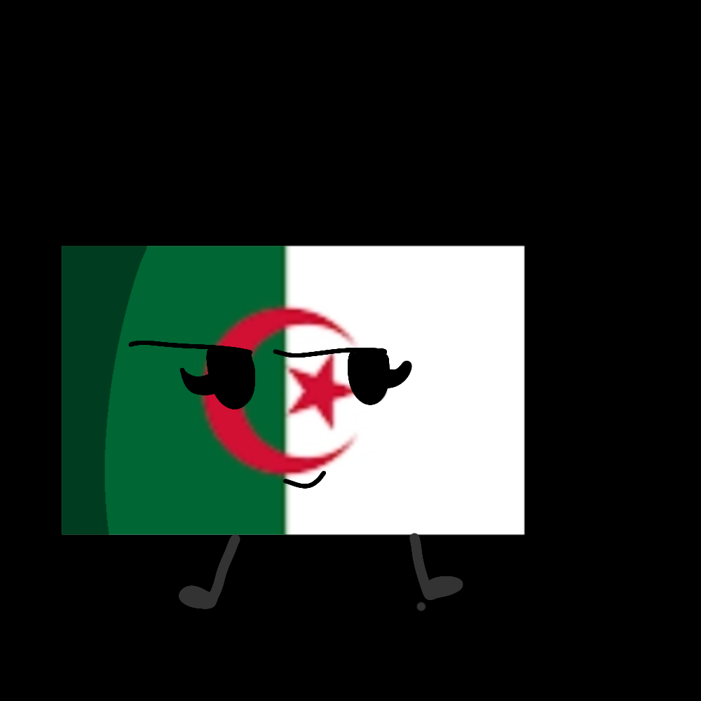 Algeria as objectflag by kindi0311 on DeviantArt