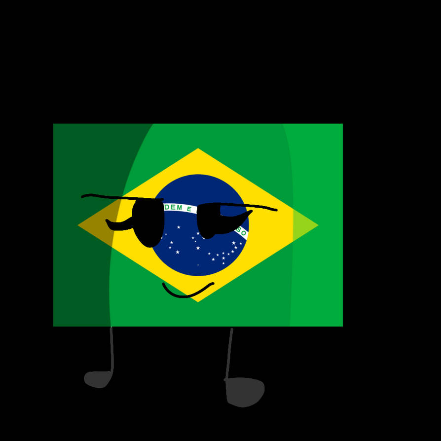 Brazil as a objectflag by kindi0311 on DeviantArt