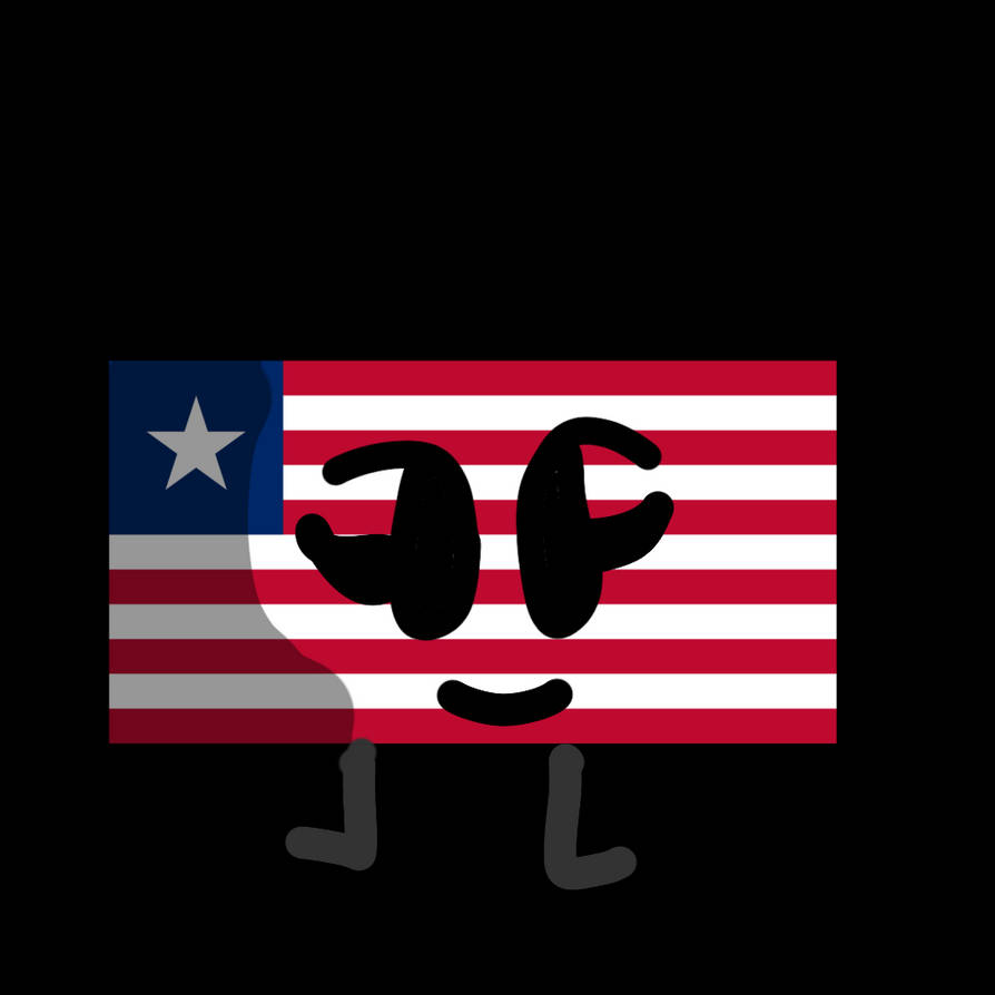 Liberia as a objectflag by kindi0311 on DeviantArt