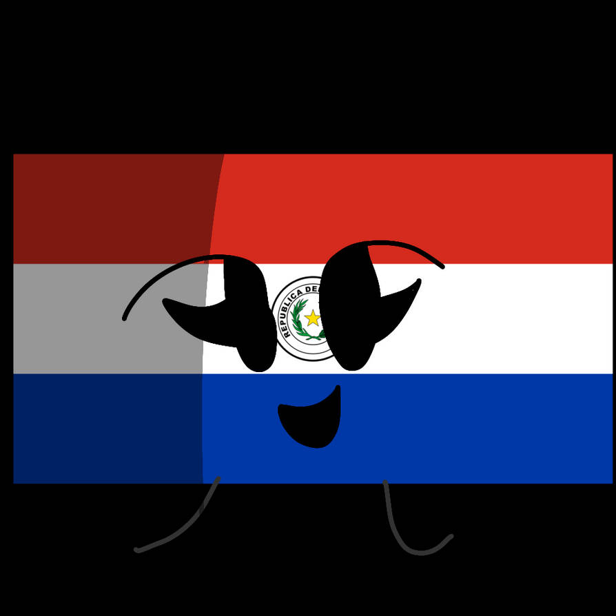 Paraguay as a objectflag by kindi0311 on DeviantArt