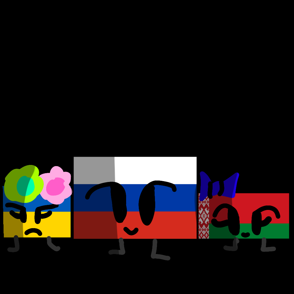 Russia, Ukraine and Belarus (objectflags) by kindi0311 on DeviantArt