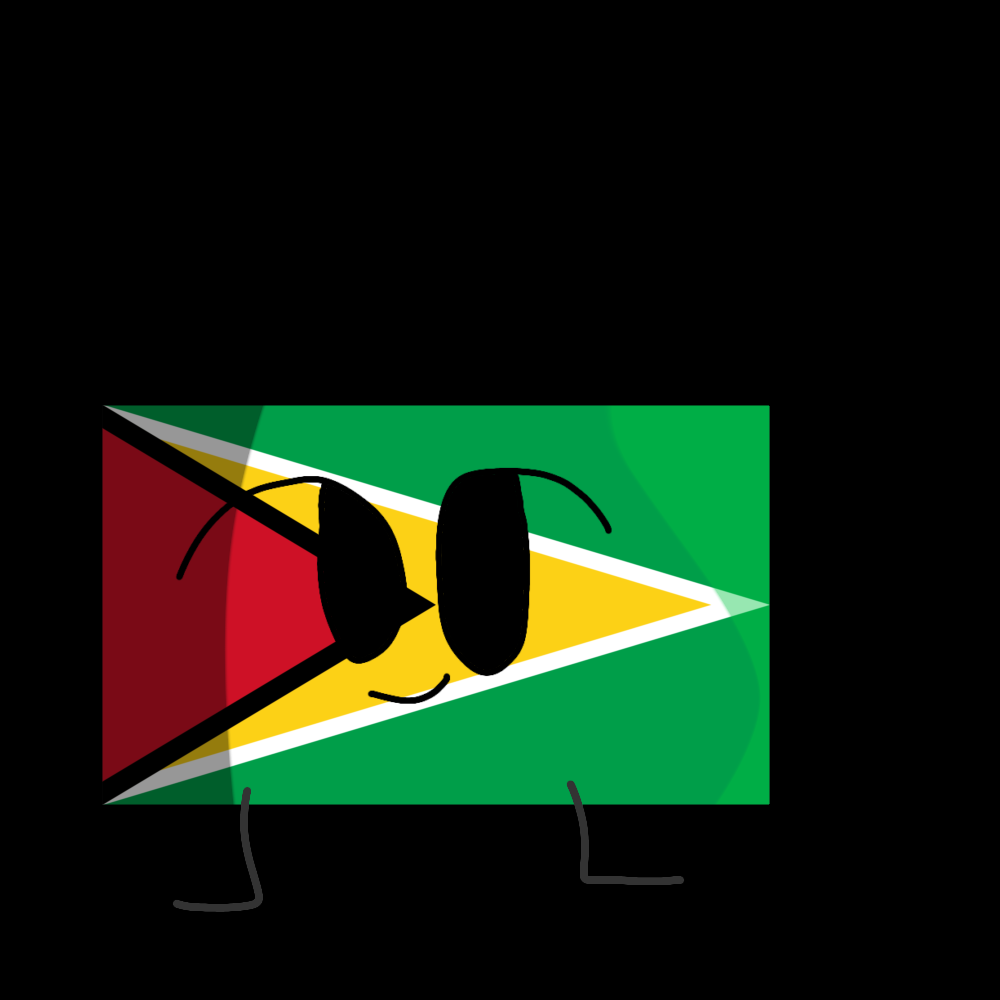 Guyana as a objectflag by kindi0311 on DeviantArt