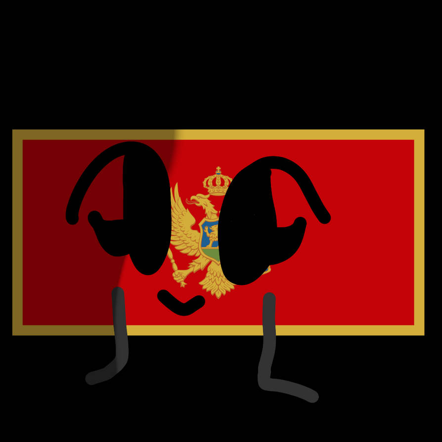 Montenegro as a objectflag by kindi0311 on DeviantArt