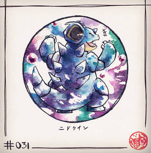 #031 - Nidoqueen.