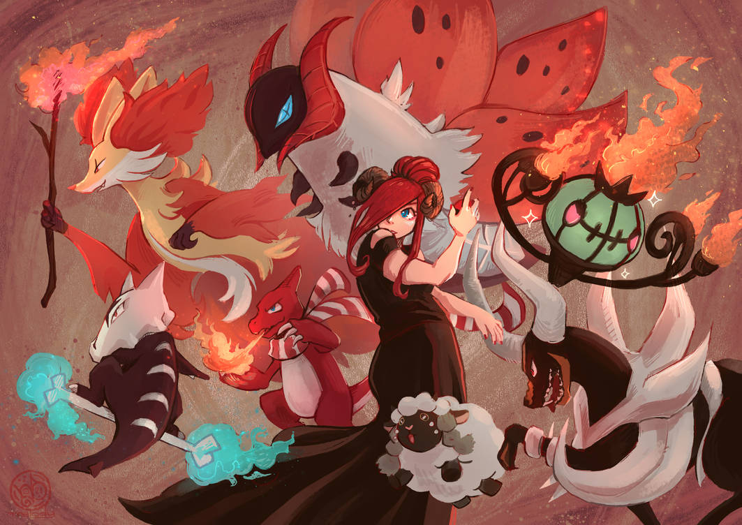 Fire Pokemon Team
