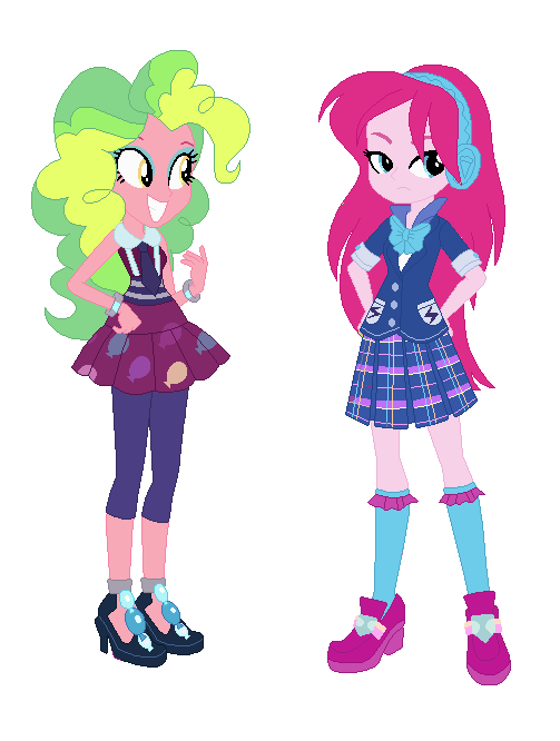 Pinkie Zest and Lemon Pie RECOLOR