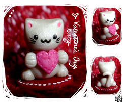 figure : valentine's kitty