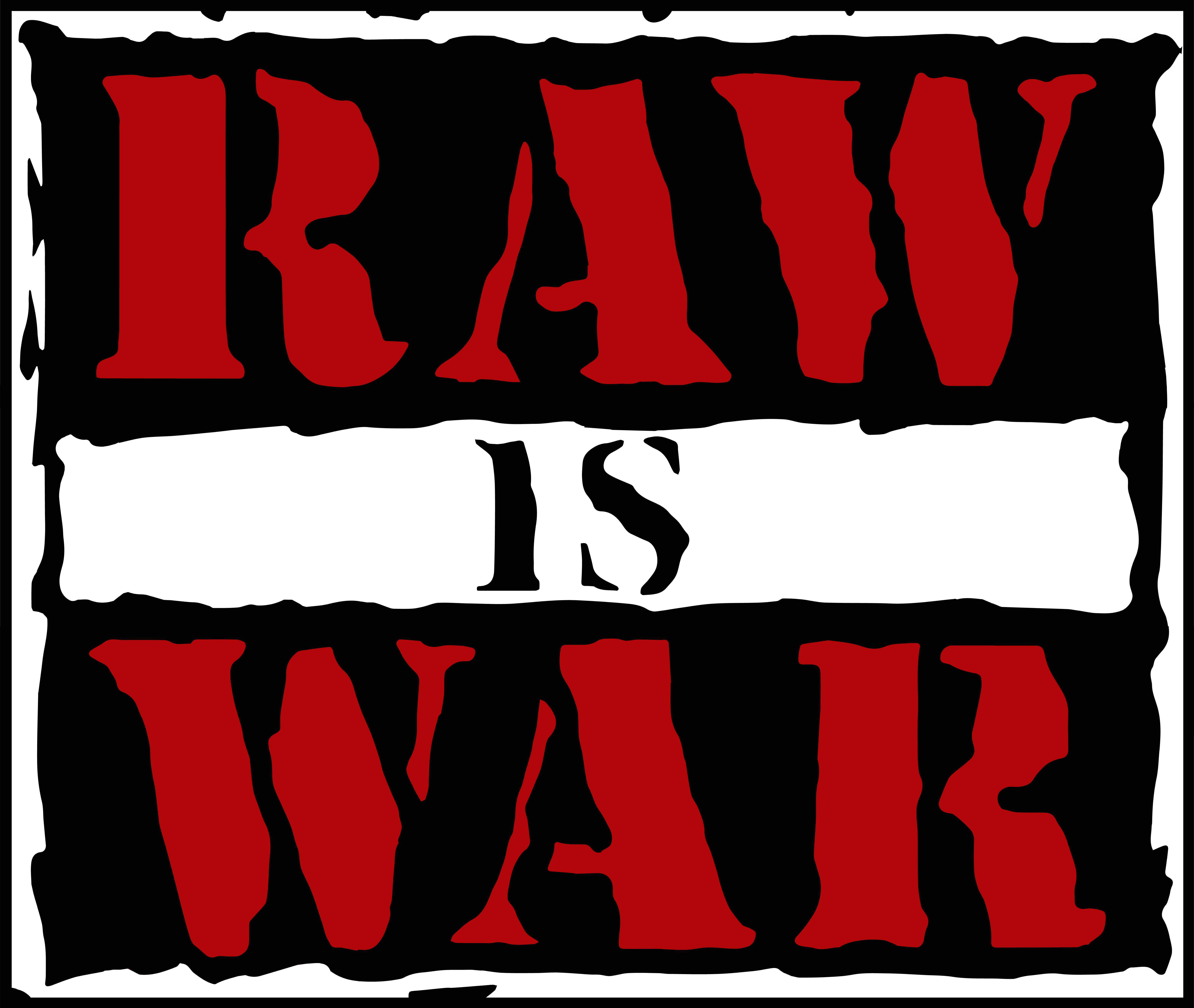 WWF Raw Is War HQ Logo by Insanity-Designs on DeviantArt