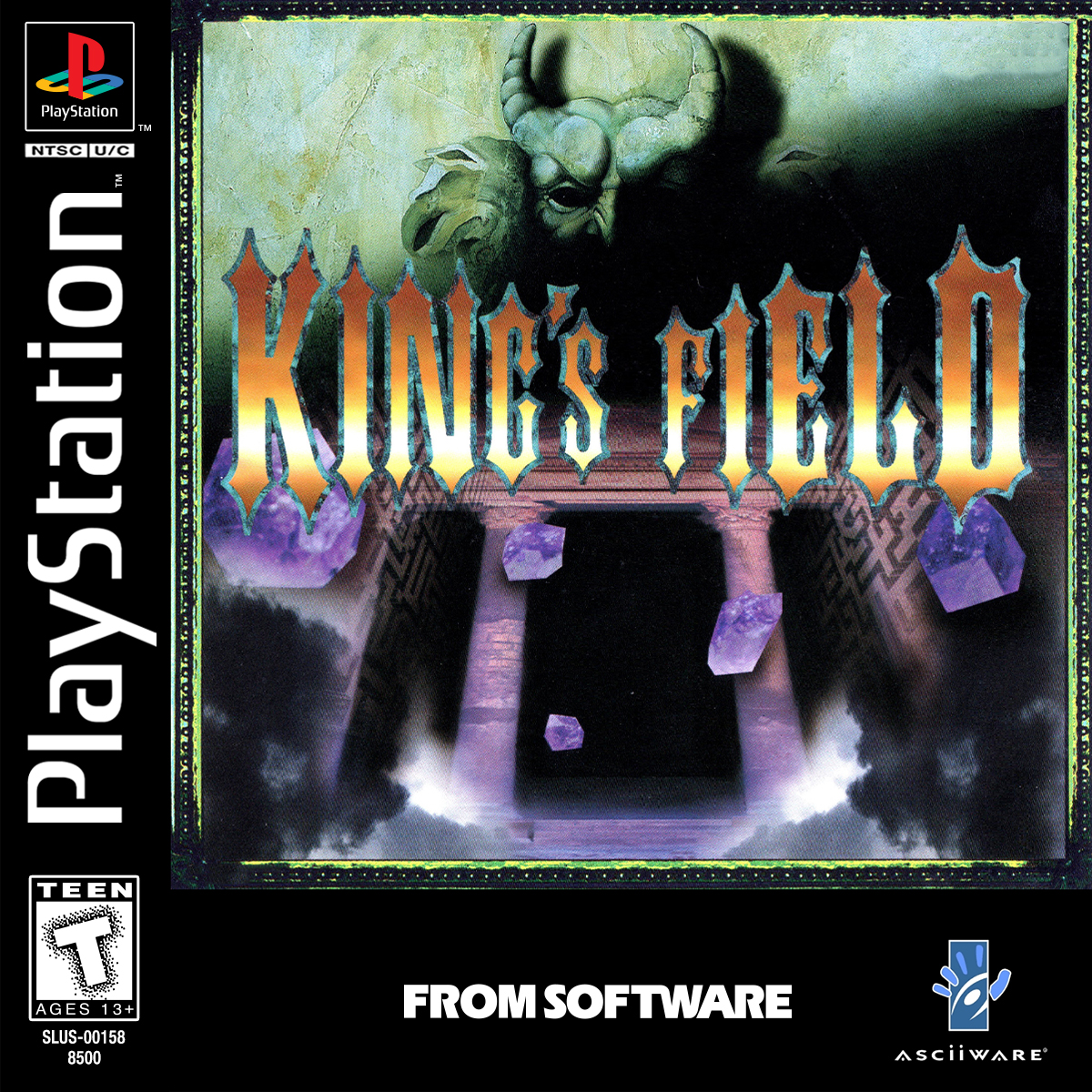King s Field II SLUS 00158 PS1 Custom Cover Art By Insanity Designs king-s-field-ii-slus-00158-ps1-custom-cover-art-by-insanity-designs
