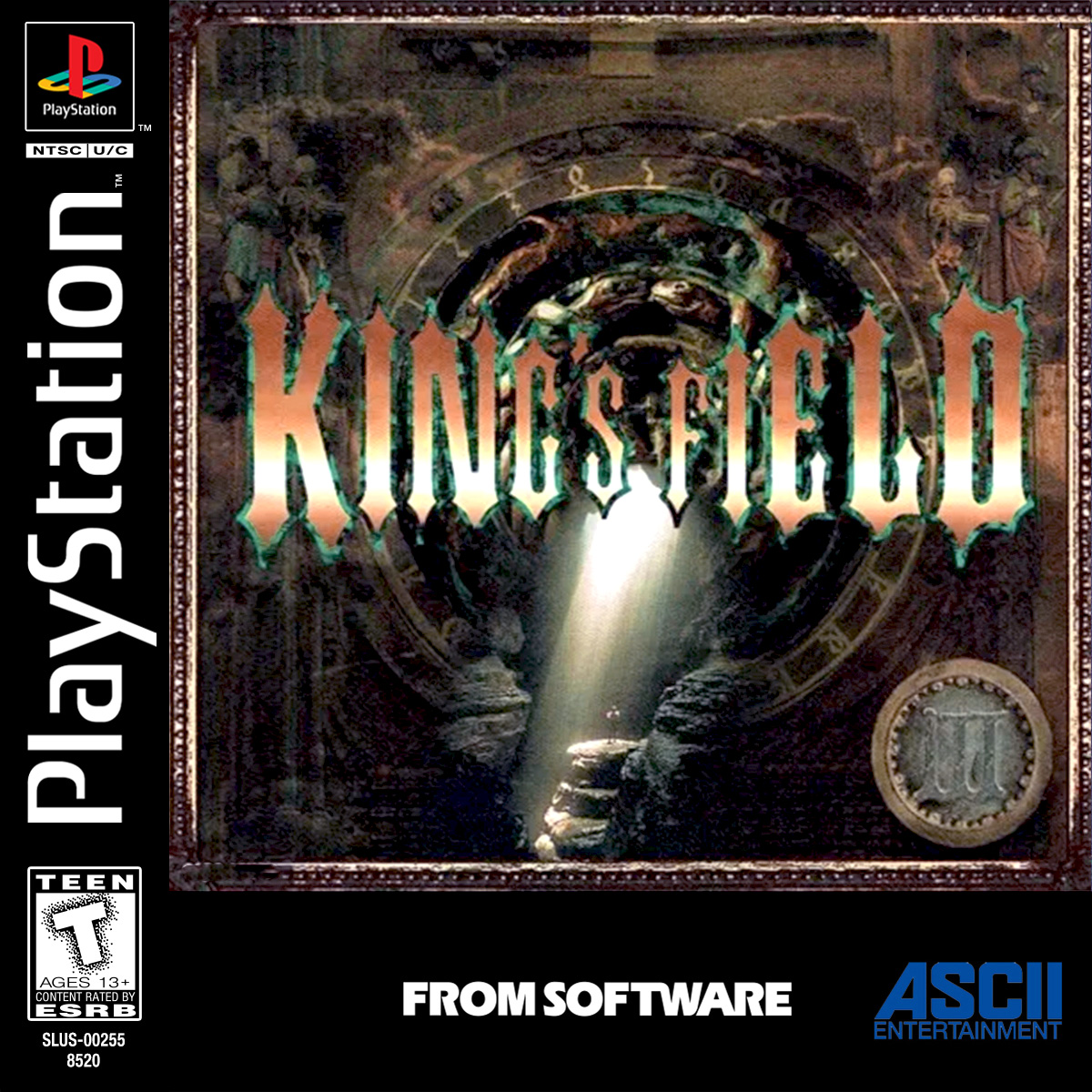 King s Field III SLUS 00255 PS1 Custom Cover Art By Insanity Designs king-s-field-iii-slus-00255-ps1-custom-cover-art-by-insanity-designs