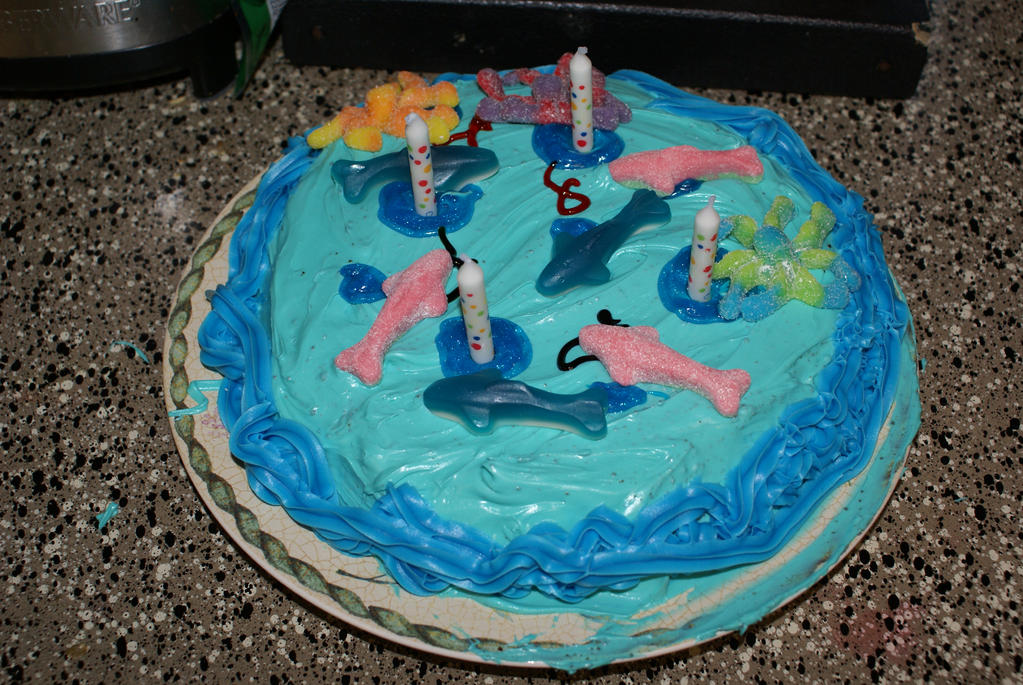 Infested Cake Shark-infested cake by pixichi on DeviantArt