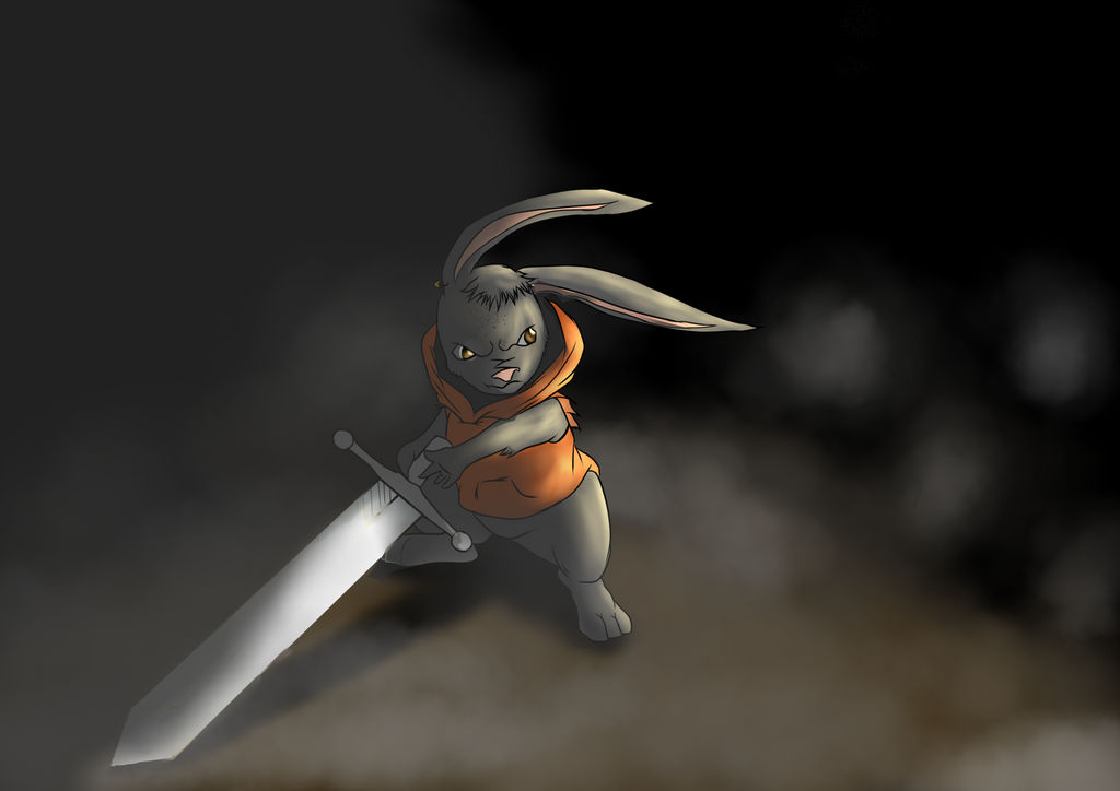 Rabbit N The Blade by INK-HEART43 on DeviantArt