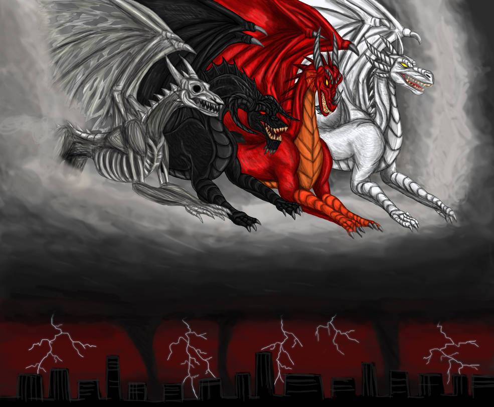 Dragons of the Apocalypse by BlueRavenfire on DeviantArt