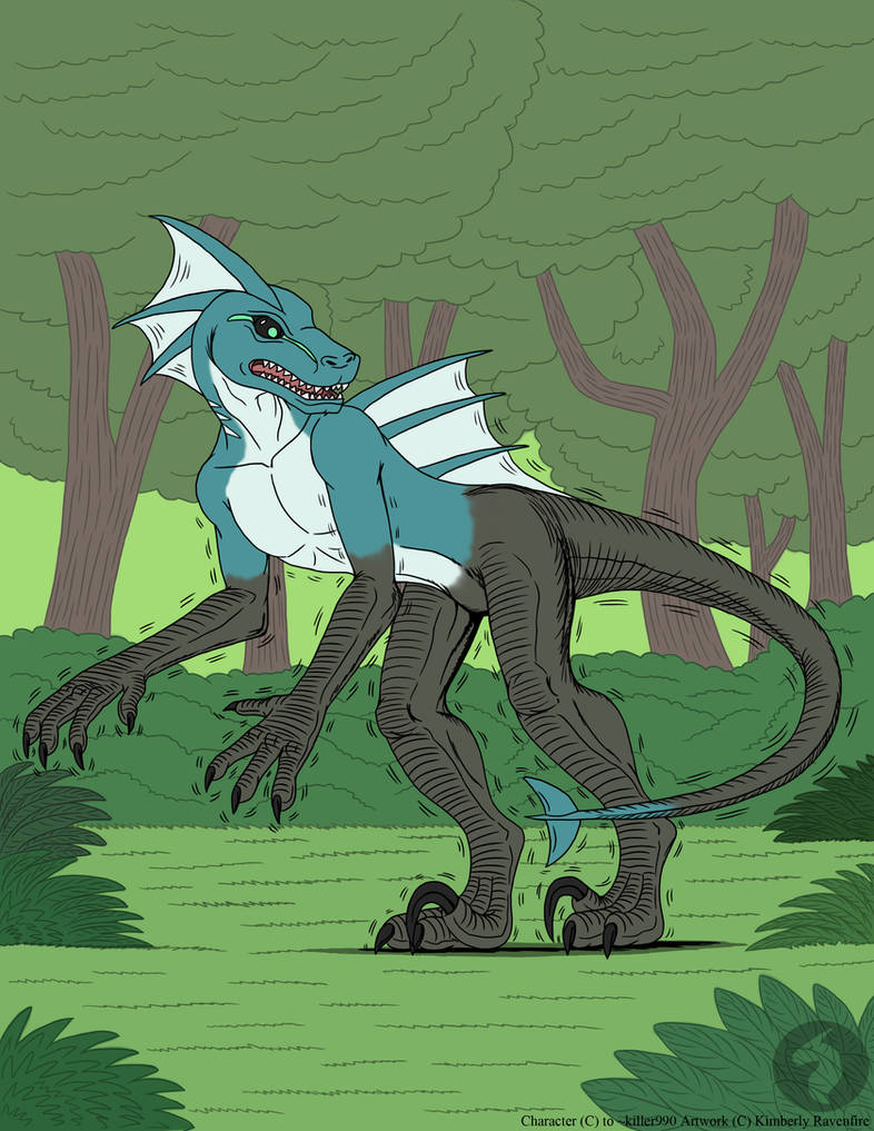 Small Raptor Tf Fish boy to raptor TF by BlueRavenfire on DeviantArt